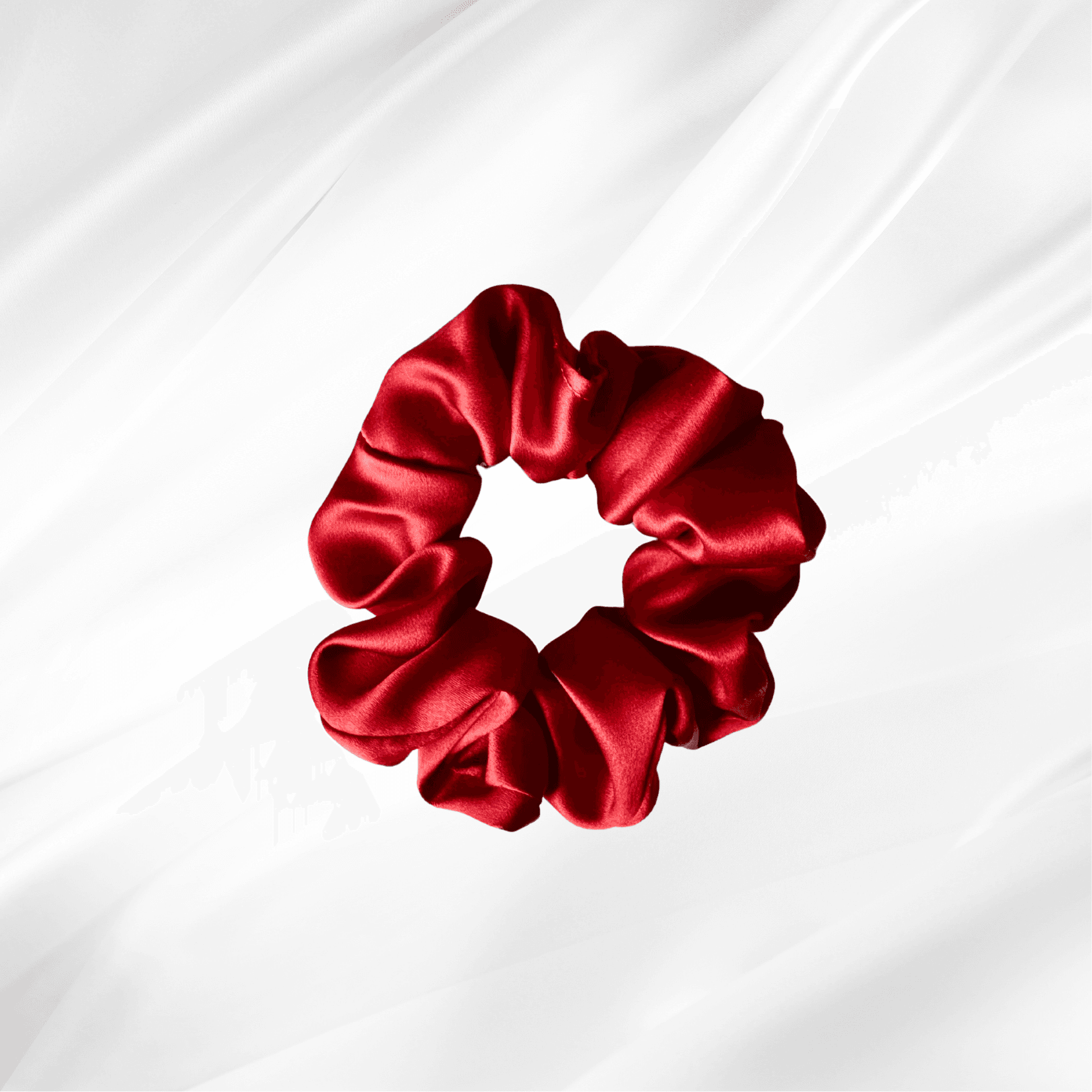 FIRE – hedvábná scrunchie KLASIK