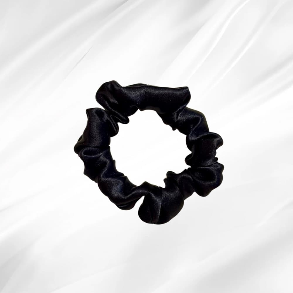 BLACKBERRY - hedvábná scrunchie MINI - View 1